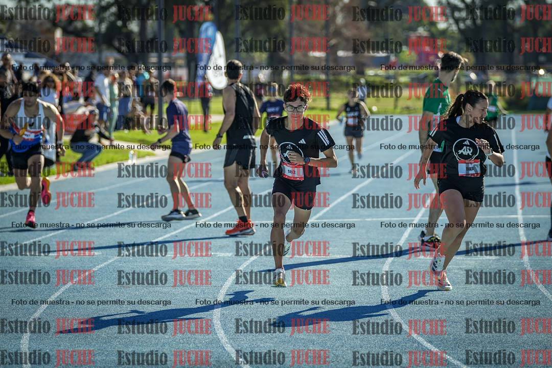 Fotos durante los relevos