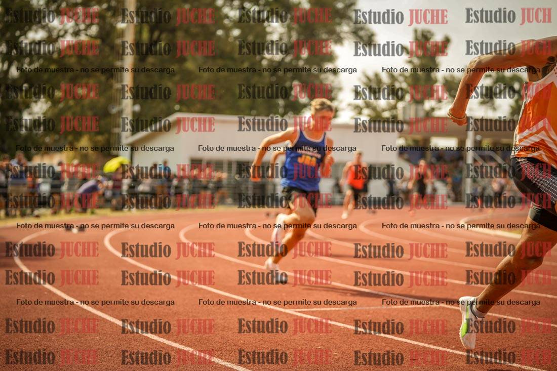 Fotos de los 400 m llanos de varones