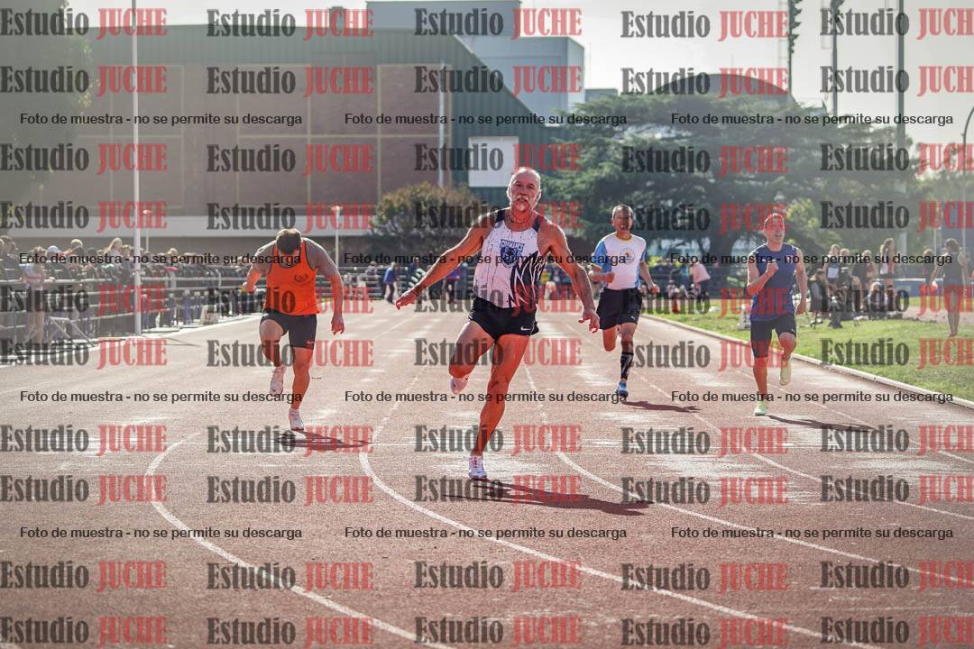 Fotos de los 100 m llanos de varones