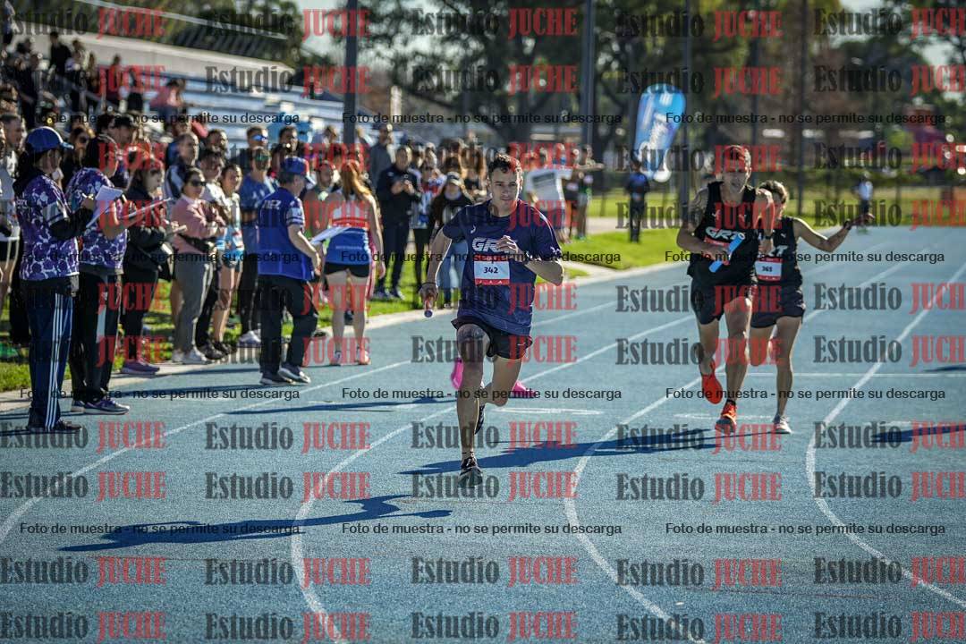 Fotos durante los relevos