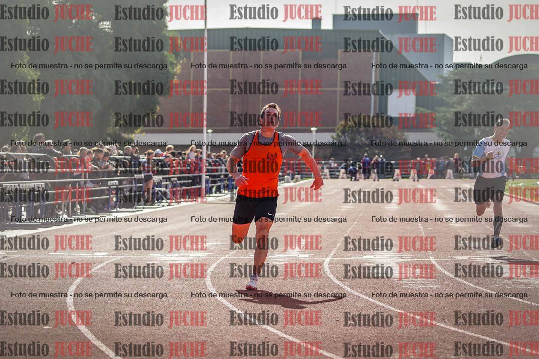 Fotos de los 100 m llanos de varones