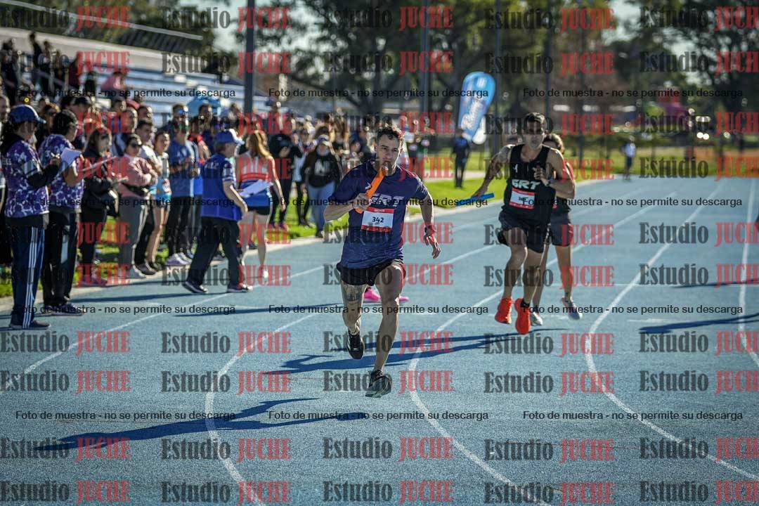 Fotos durante los relevos