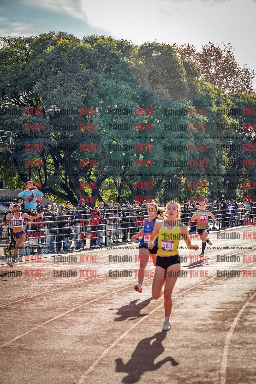 Fotos de los 200 m de mujeres