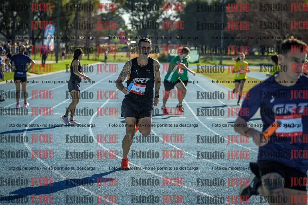 Fotos durante los relevos