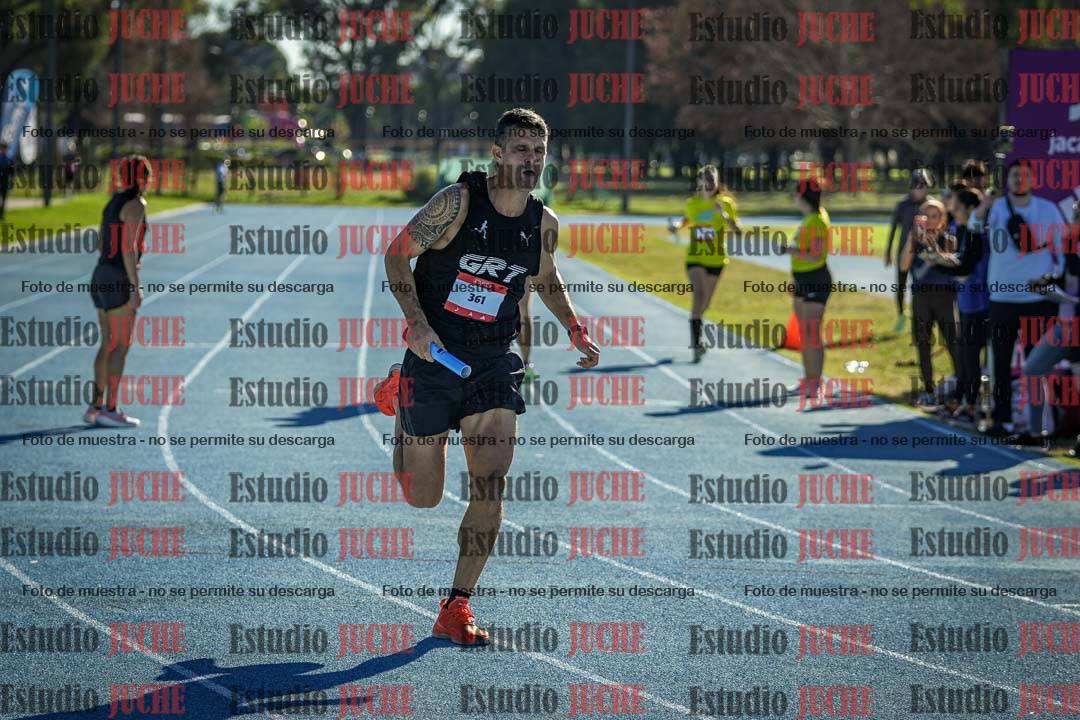 Fotos durante los relevos