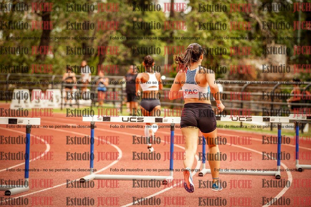 Fotos de los 400 m con vallas de mujeres