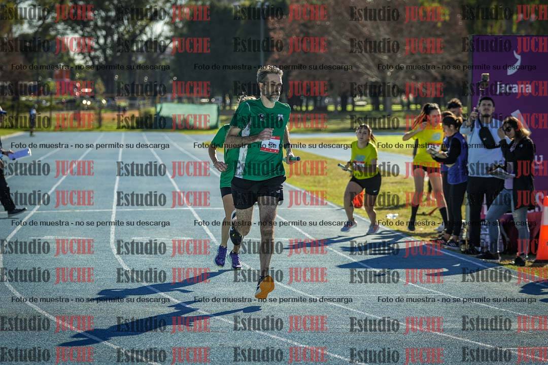 Fotos durante los relevos