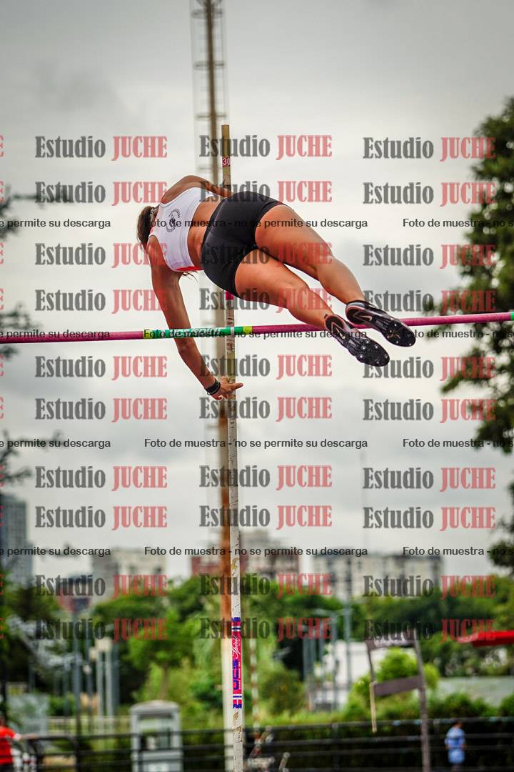 Fotos del salto con garrocha de mujeres y varones