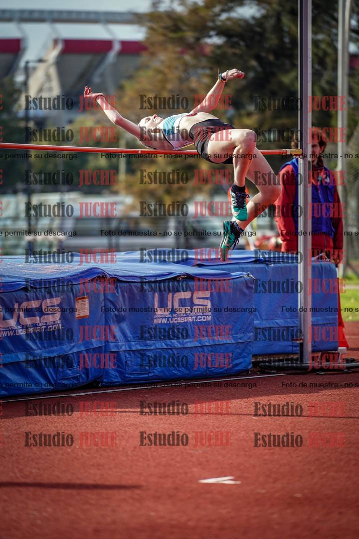 Fotos del salto en alto de mujeres