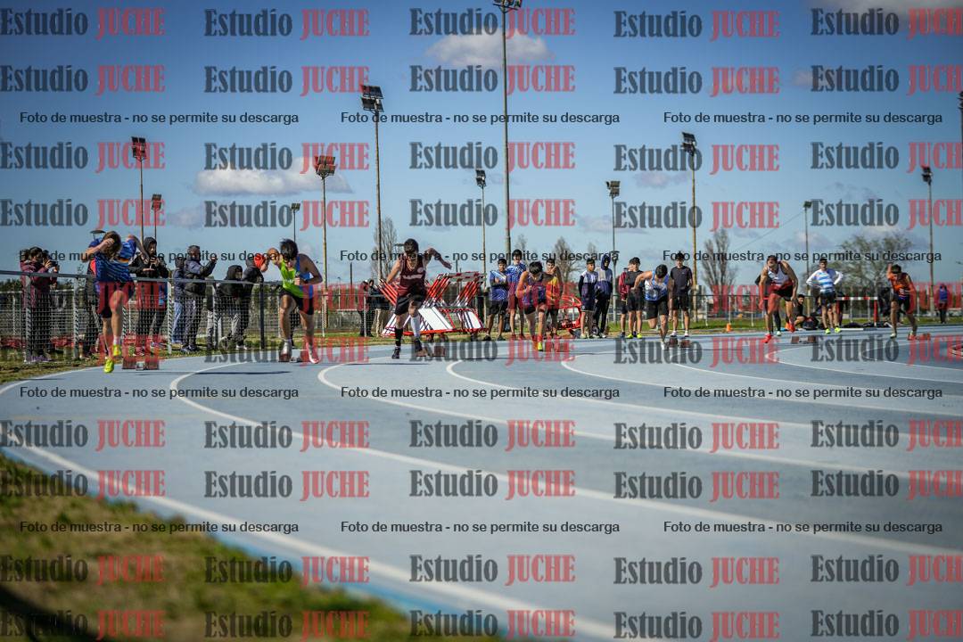 Fotos de los 200 m llanos de varones