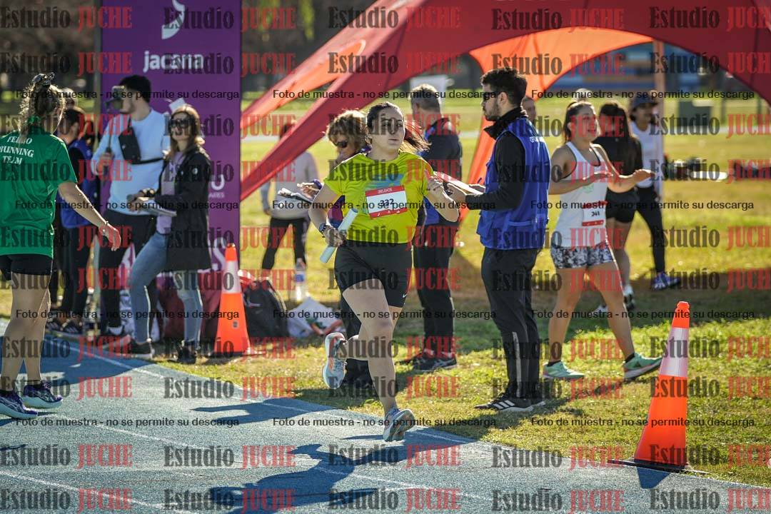 Fotos durante los relevos