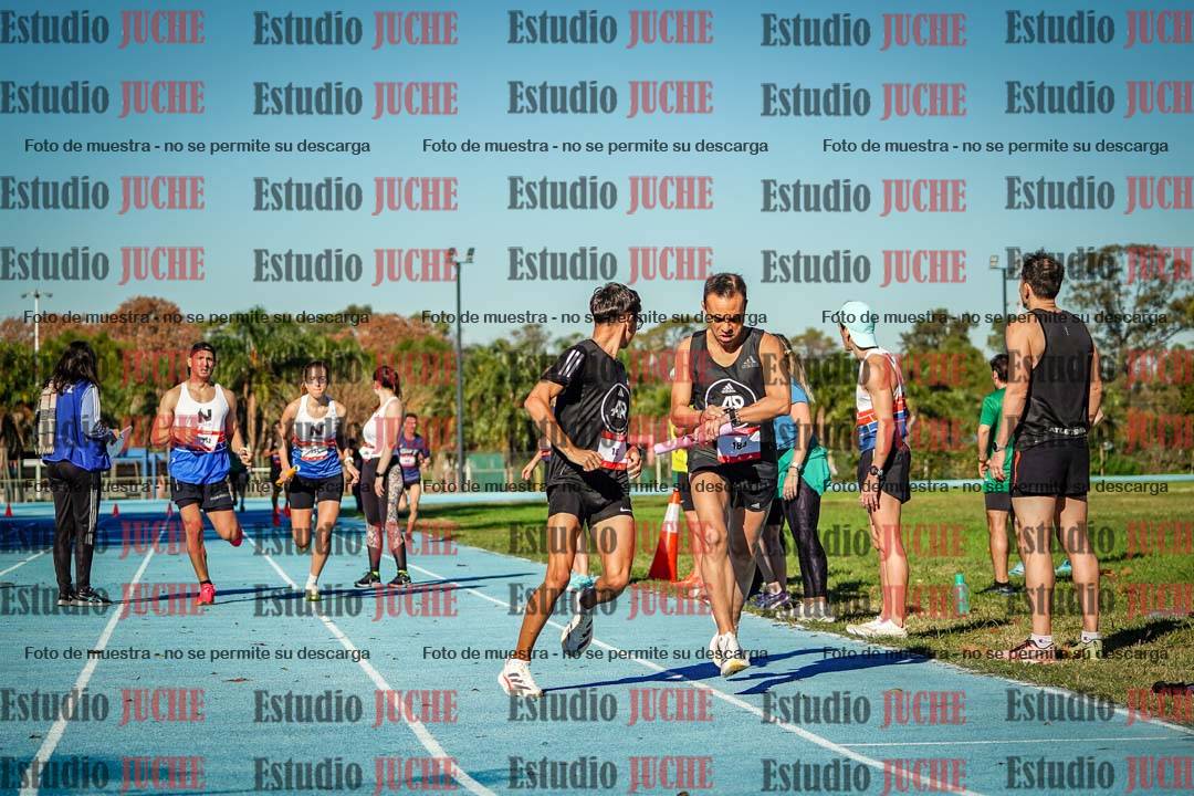 Fotos durante los relevos