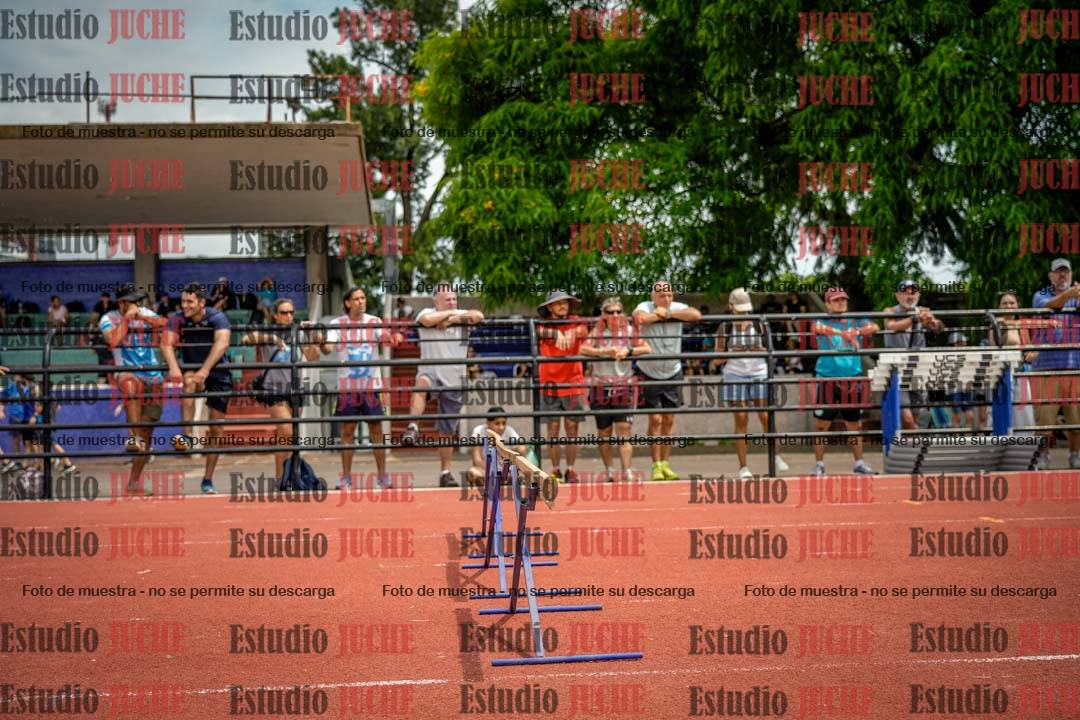 Fotos de los 60 m con vallas de varones