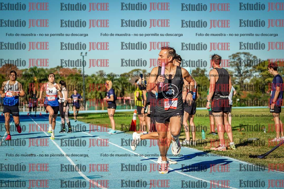 Fotos durante los relevos