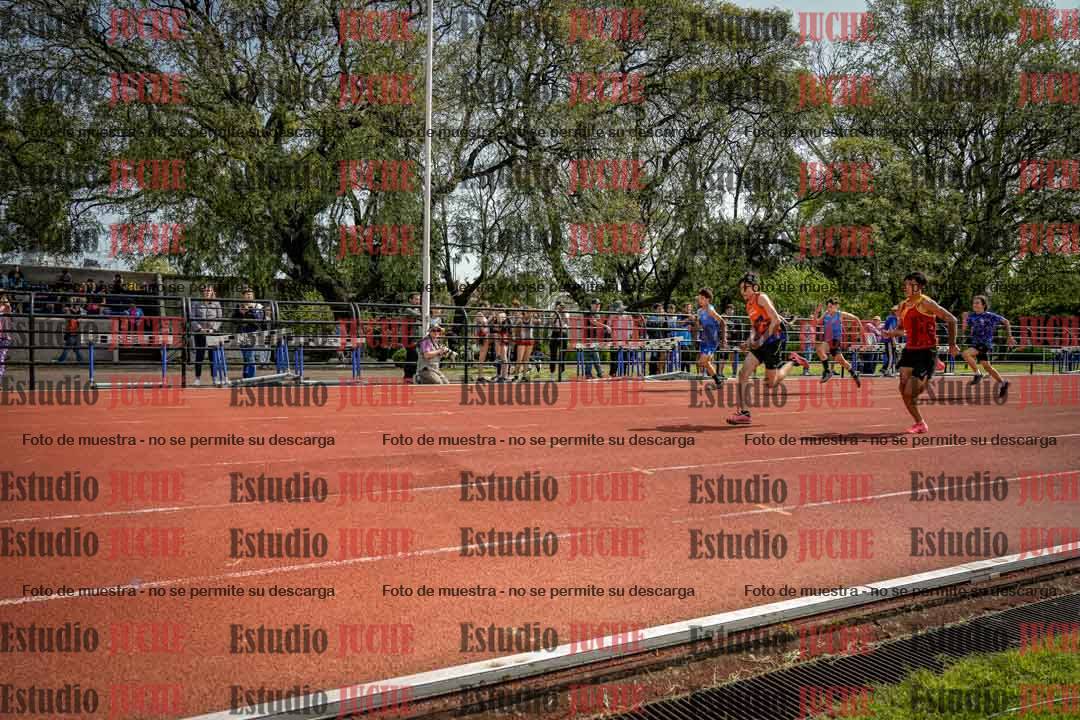 Fotos de los 80 m llanos de varones