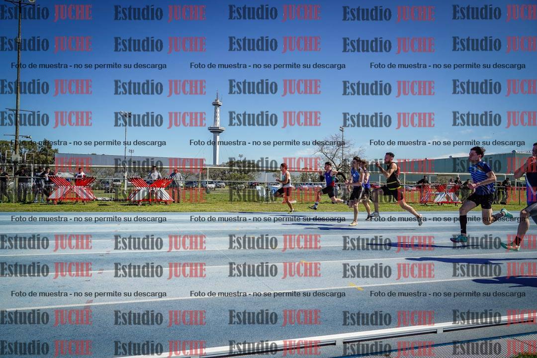 Fotos de los 100 m llanos de varones