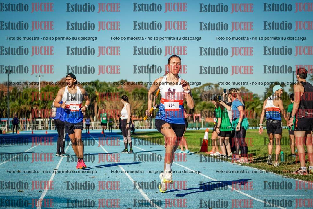 Fotos durante los relevos