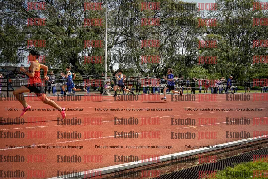 Fotos de los 80 m llanos de varones