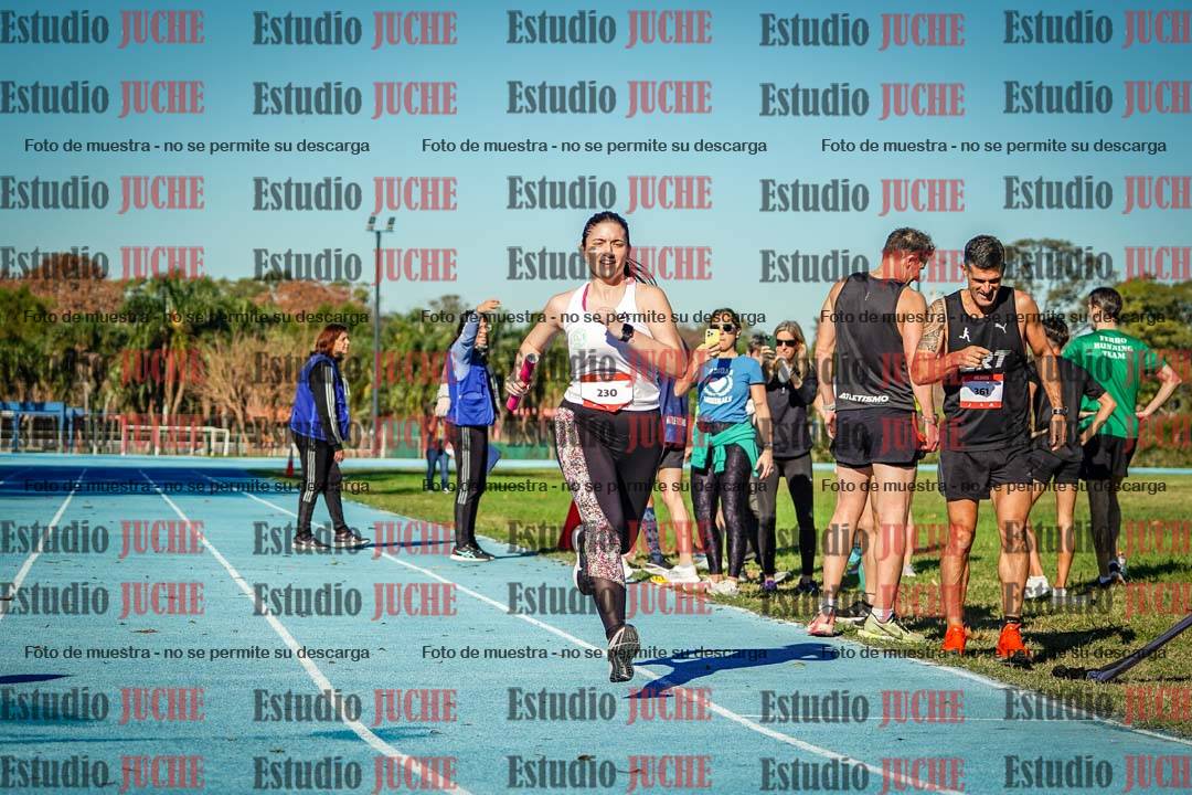 Fotos durante los relevos