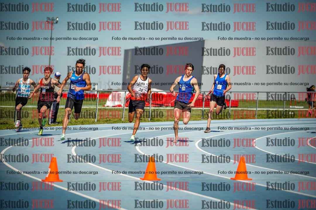 Fotos de los 800 m llanos de varones
