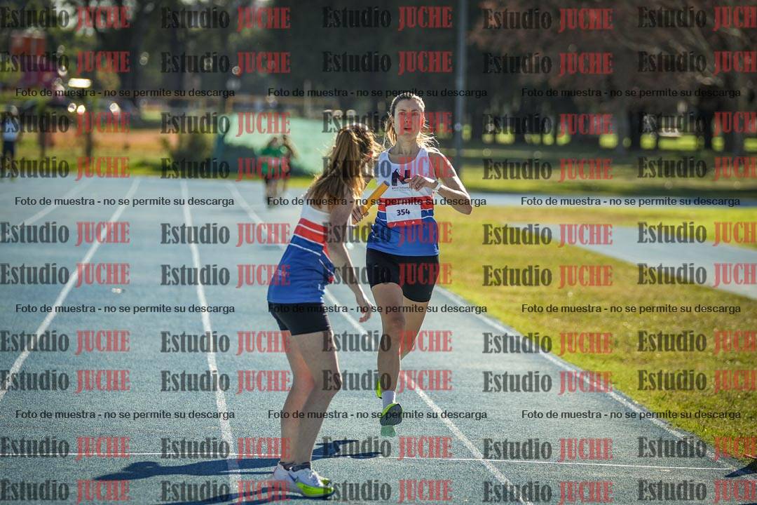 Fotos durante los relevos