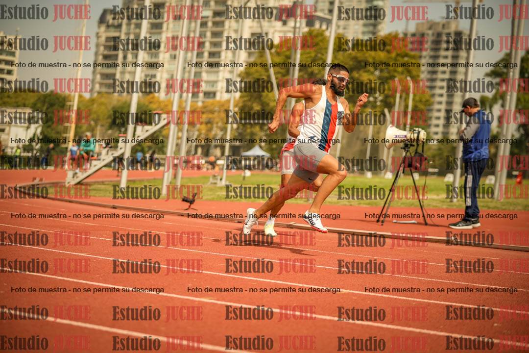 Fotos de los 200 m llanos de varones