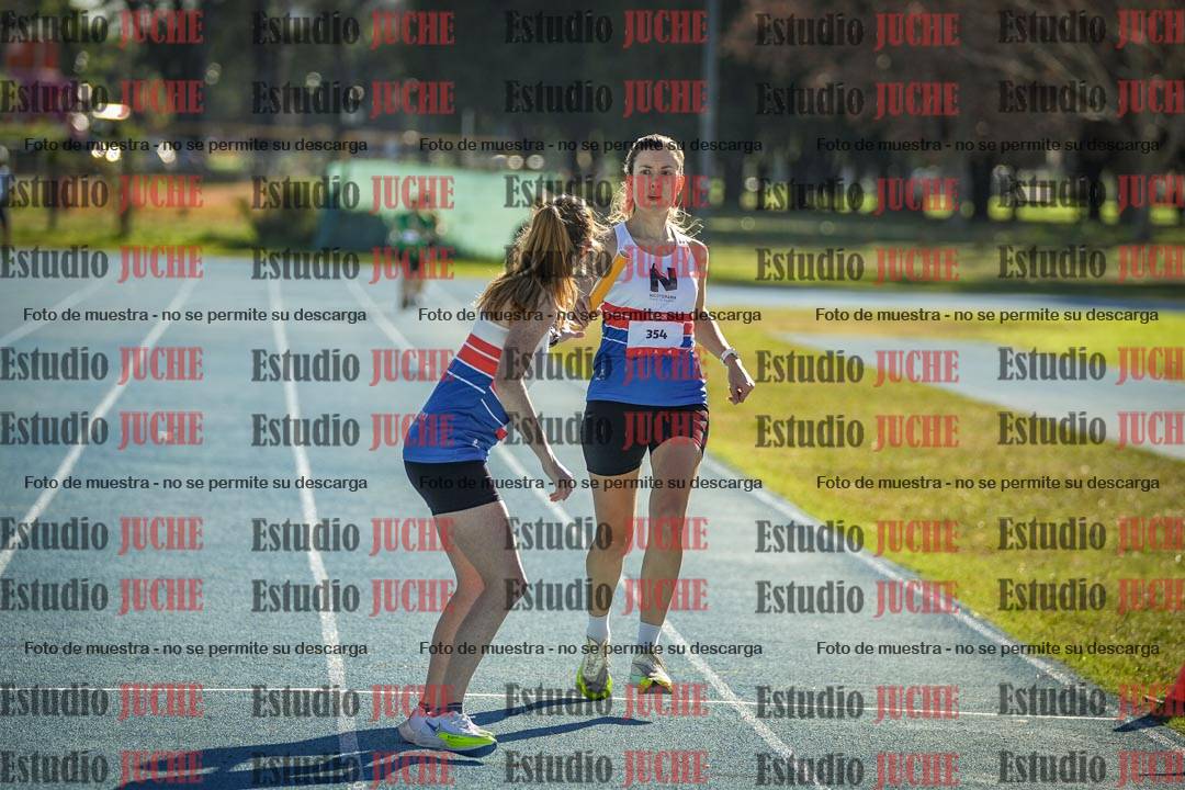 Fotos durante los relevos