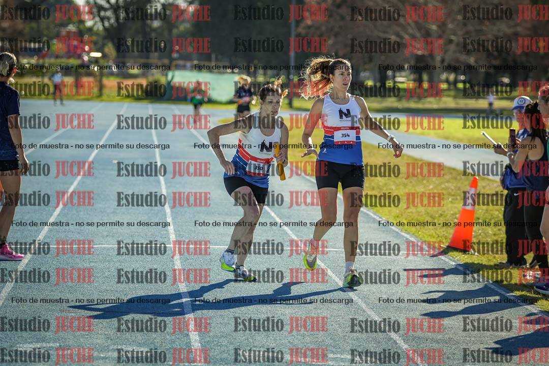 Fotos durante los relevos