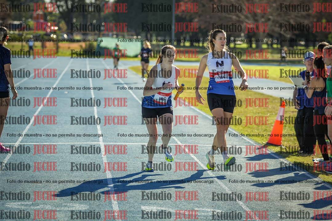 Fotos durante los relevos