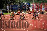 Fotos de los 100 m llanos de varones