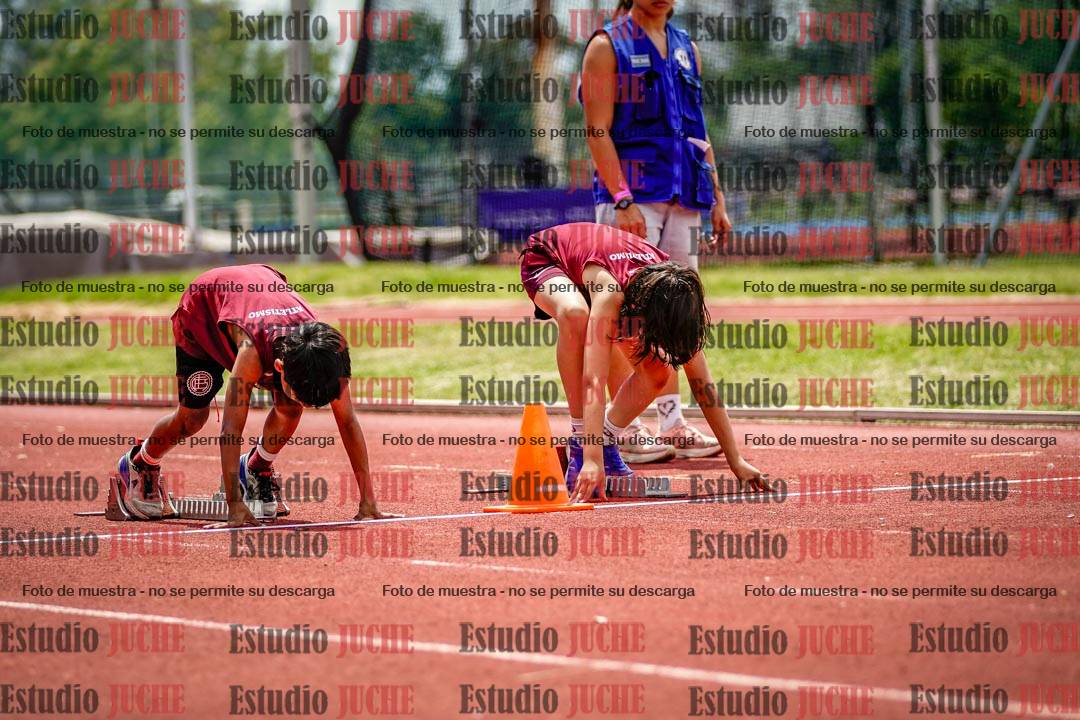 Fotos de los 60 m con vallas de varones