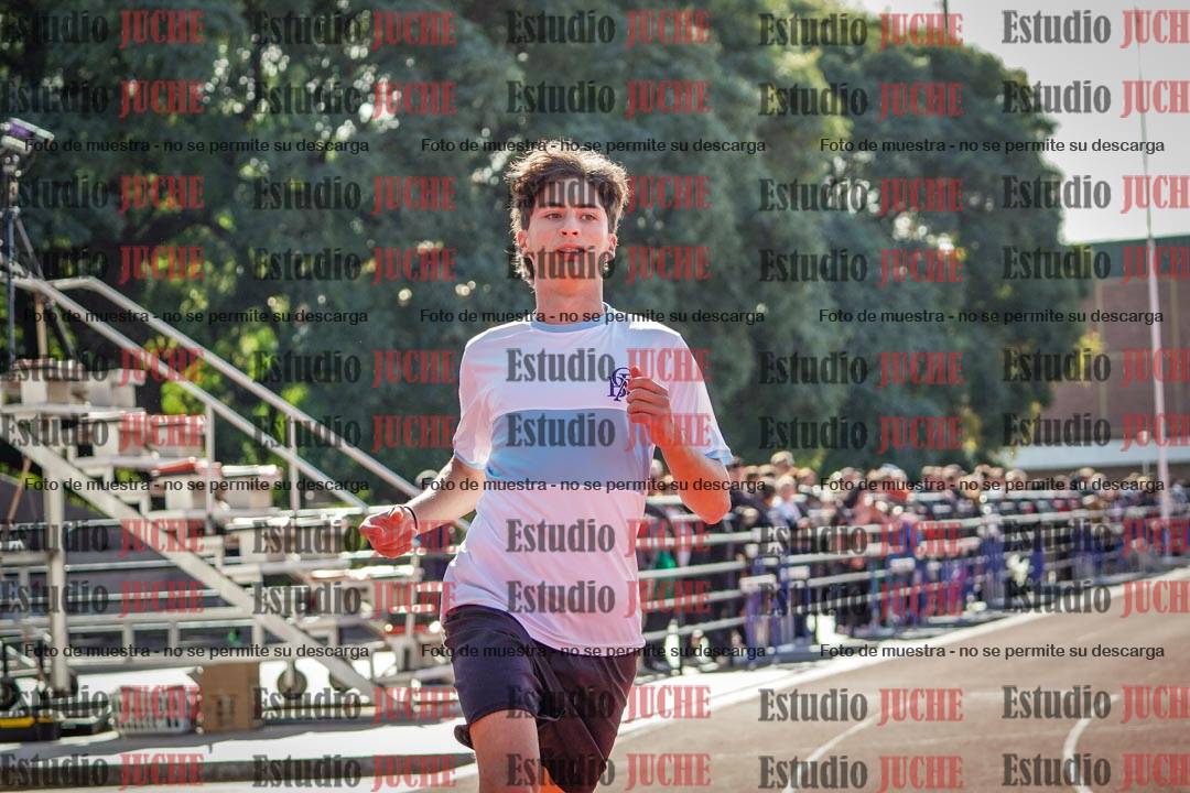 Fotos de los 100 m llanos de varones