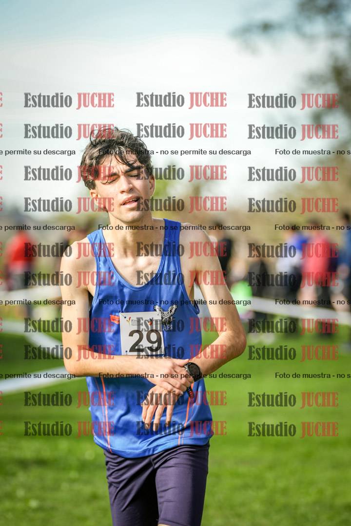 Fotos de la llegada del cross de 6000 m