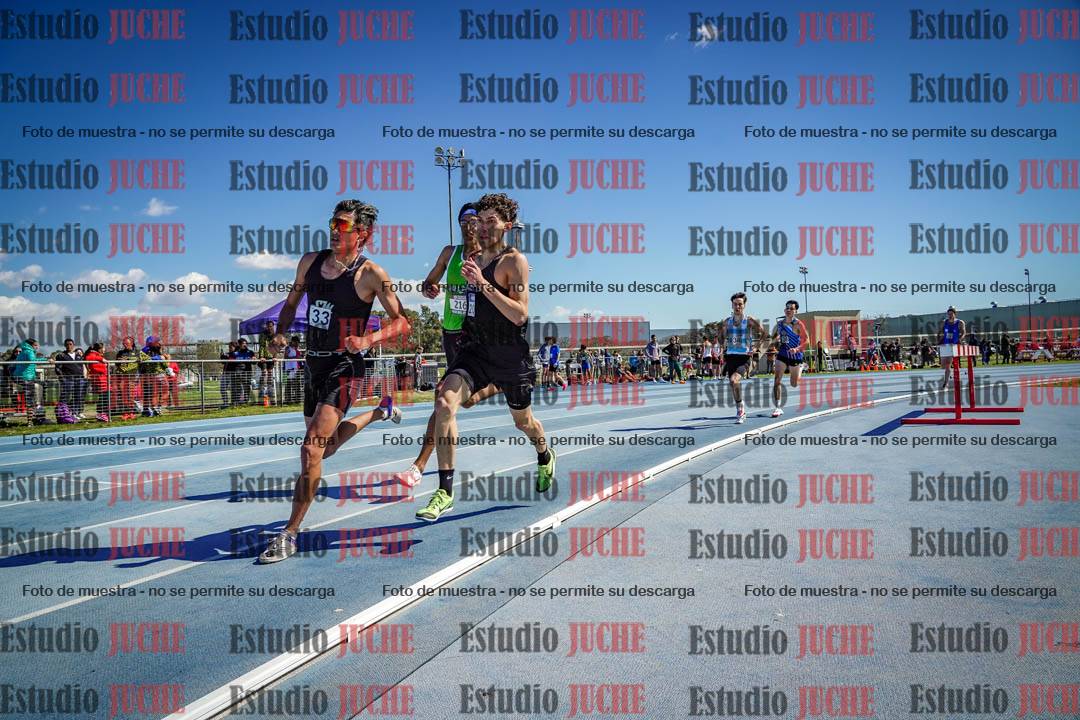 Fotos de los 800 m llanos de varones