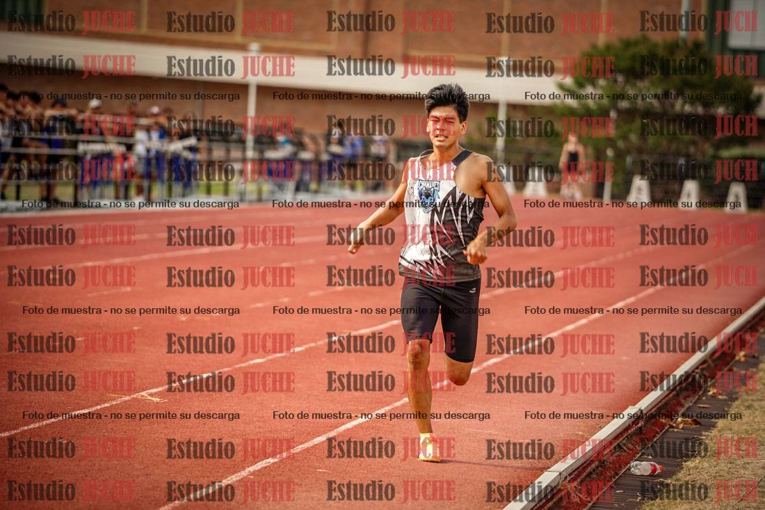 Fotos de los 400 m llanos de varones