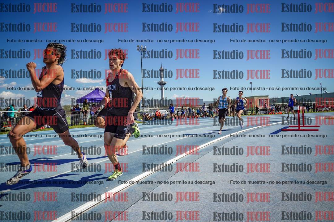 Fotos de los 800 m llanos de varones