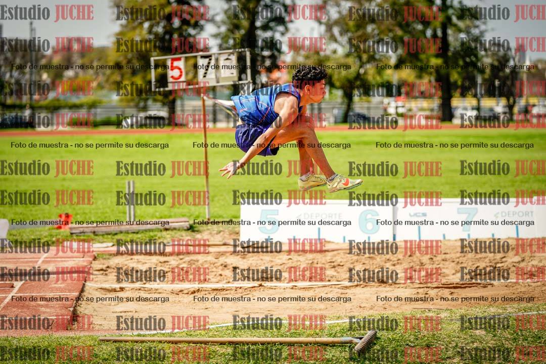 Fotos del salto en largo de varones