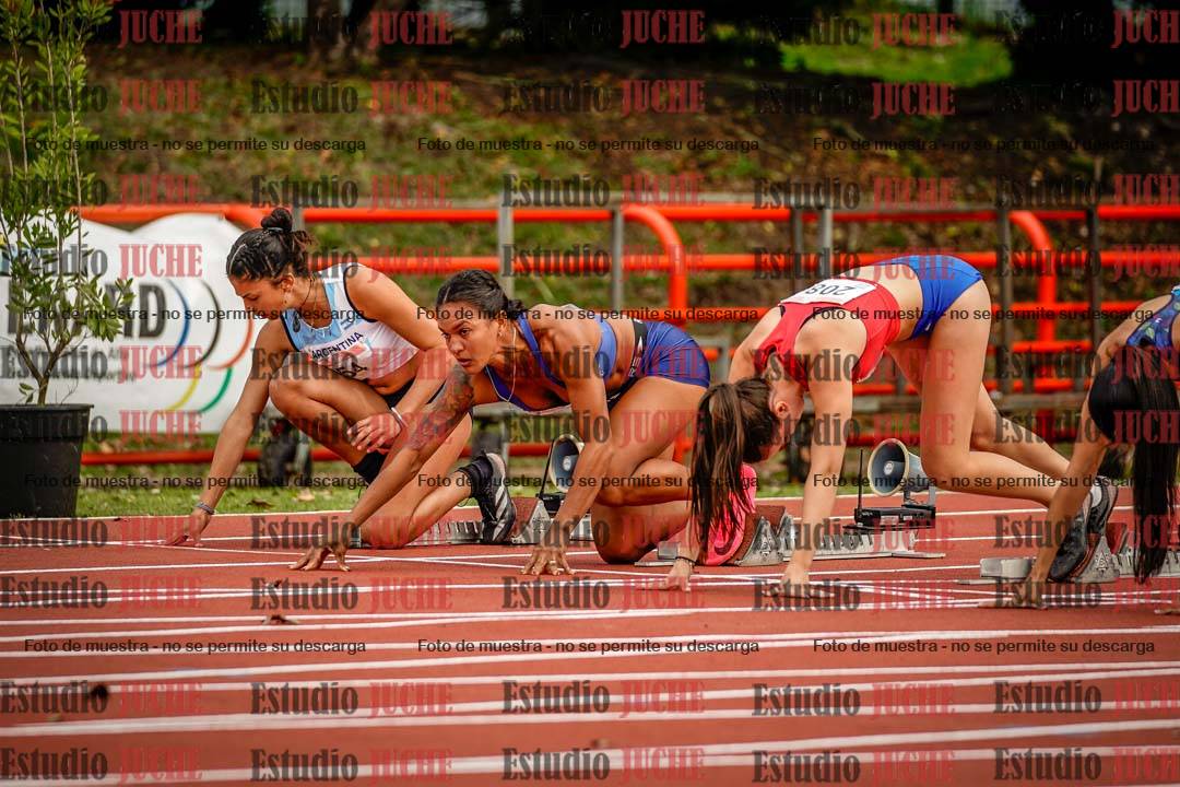 Fotos de los 100 m con vallas de mujeres - FINAL