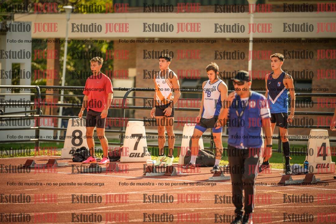 Fotos de los 110 m con vallas de varones