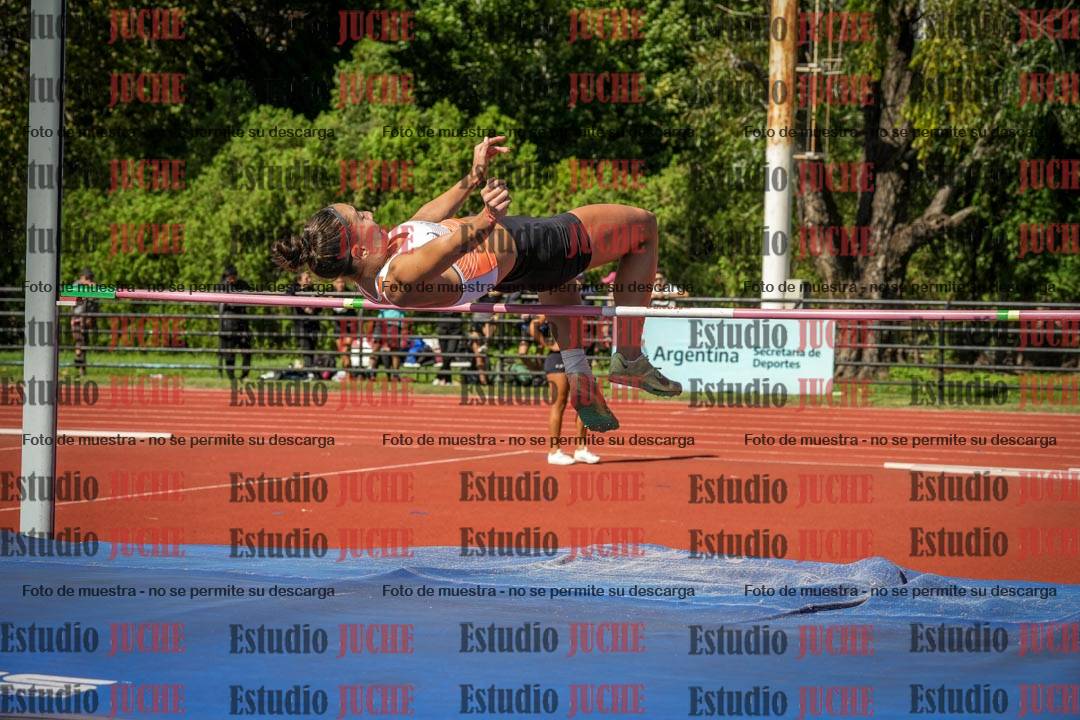 Fotos del salto en alto de mujeres - heptatlón 2