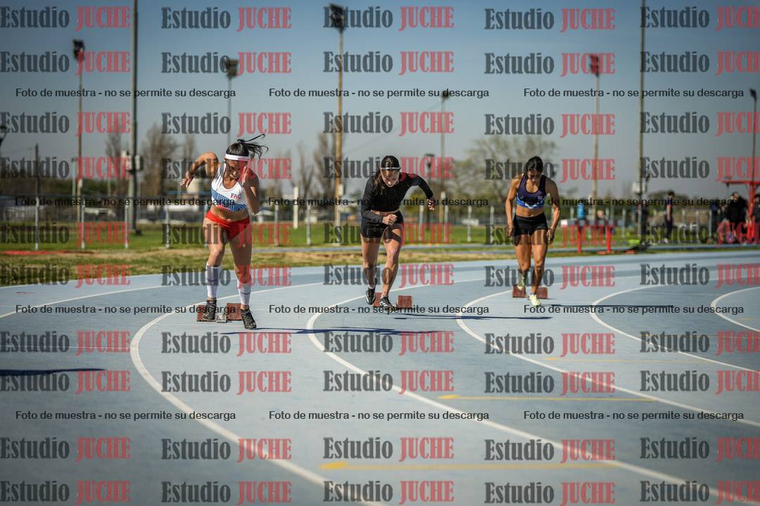 Fotos de los 200 m llanos de mujeres - heptatlón 4