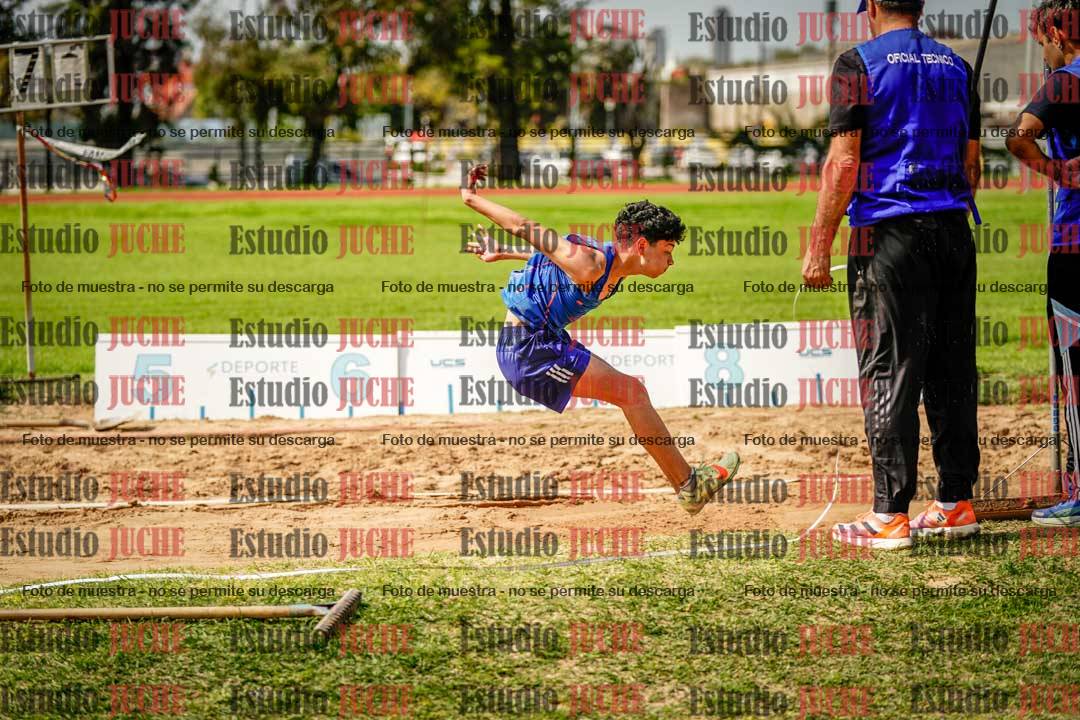 Fotos del salto en largo de varones