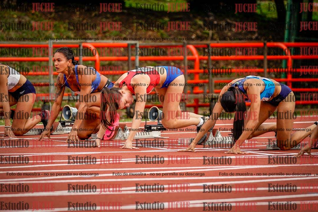 Fotos de los 100 m con vallas de mujeres - FINAL