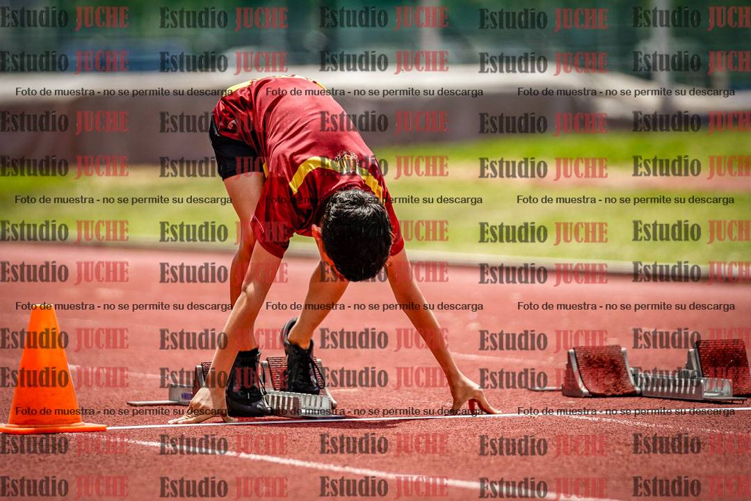 Fotos de los 60 m con vallas de varones