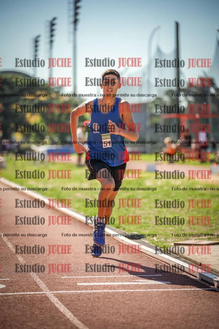 Fotos de los 800 m llanos de varones