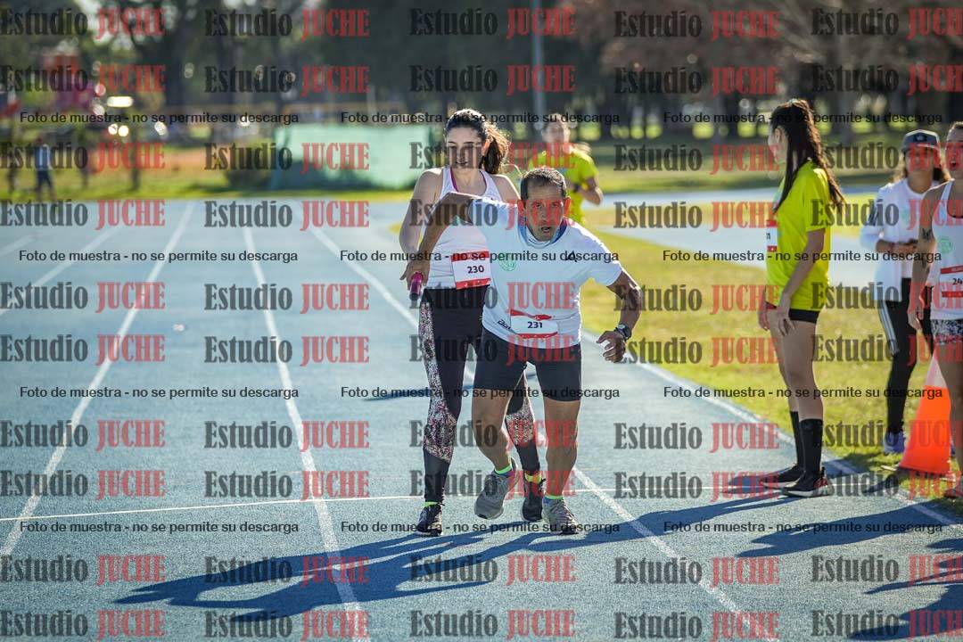 Fotos durante los relevos