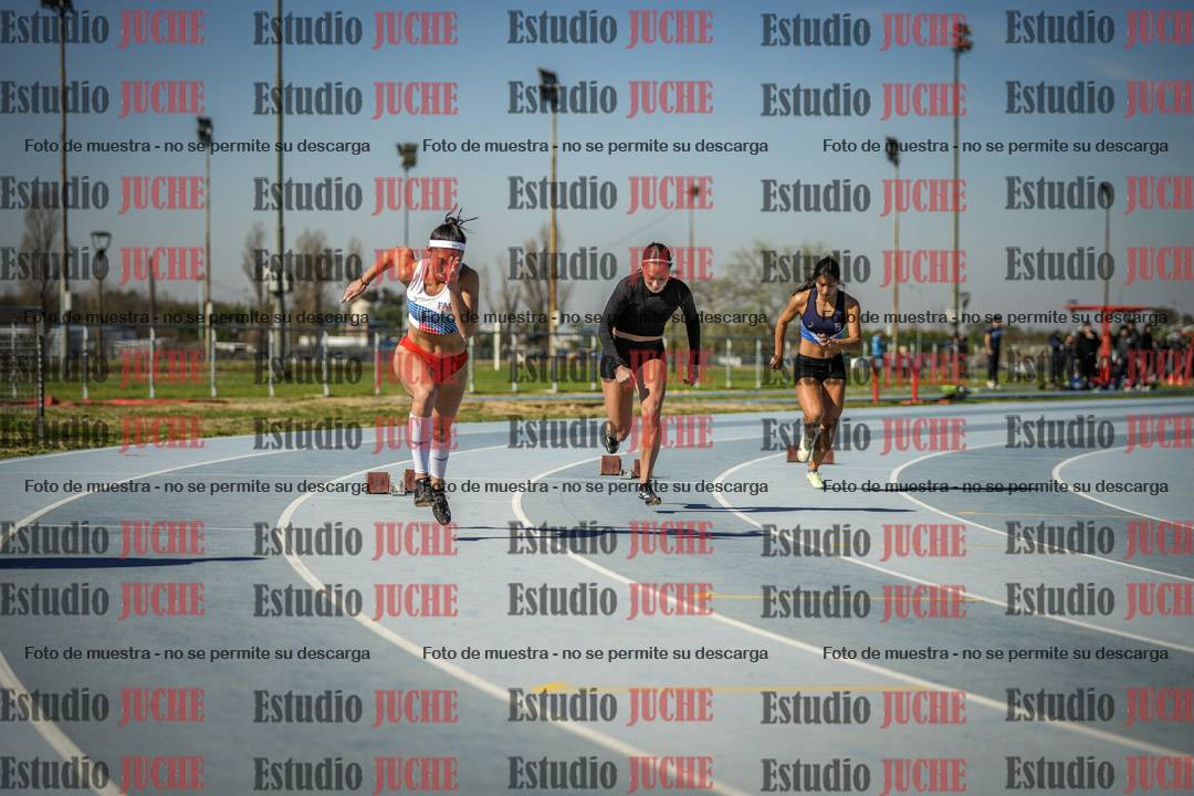 Fotos de los 200 m llanos de mujeres - heptatlón 4