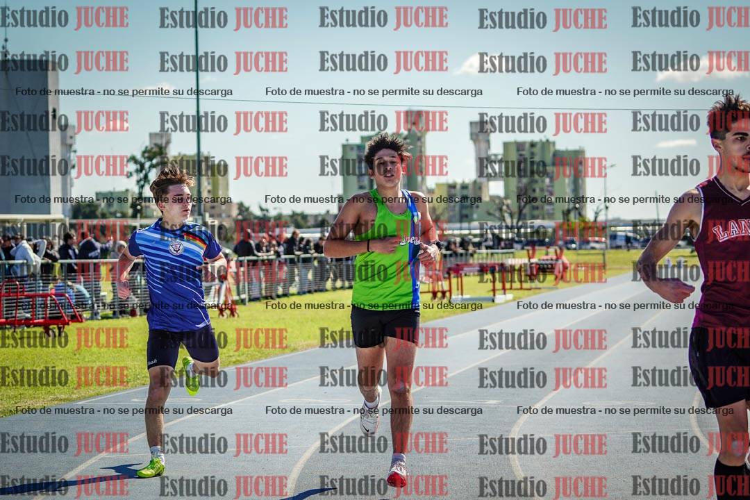 Fotos de los 200 m llanos de varones