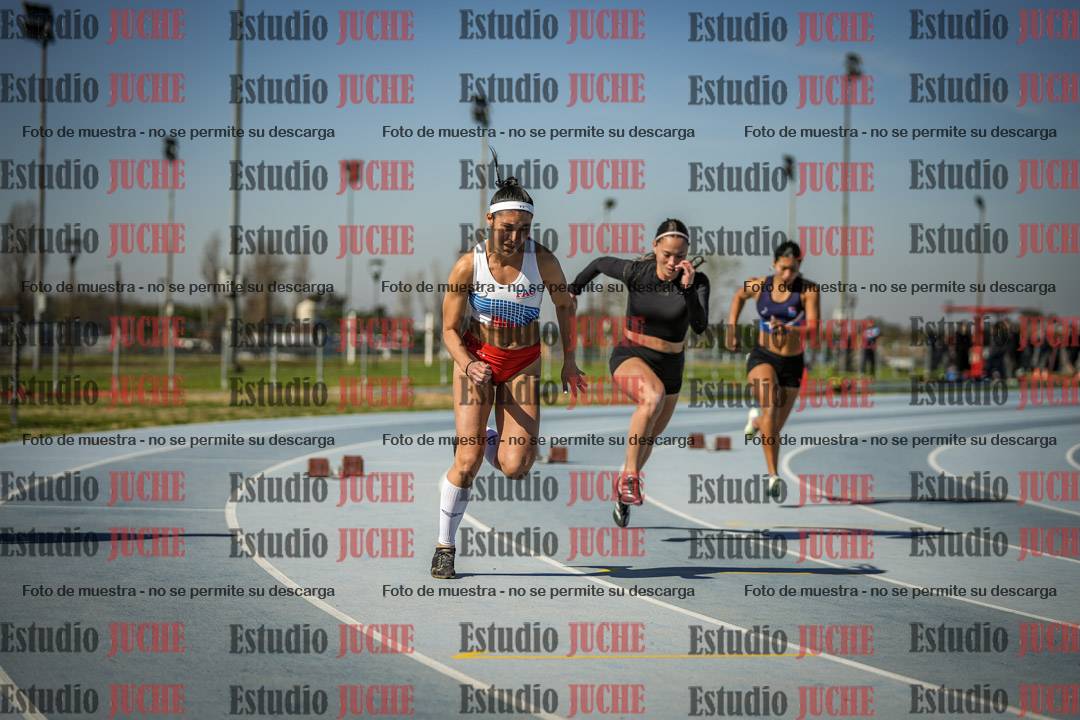 Fotos de los 200 m llanos de mujeres - heptatlón 4