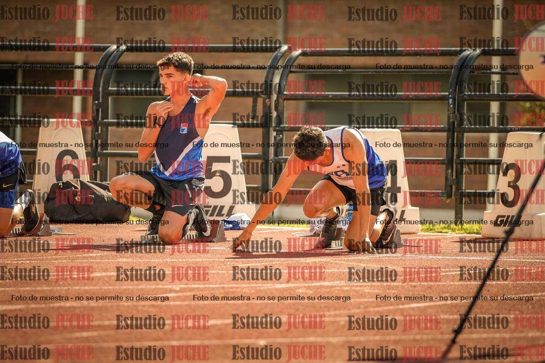 Fotos de los 110 m con vallas de varones